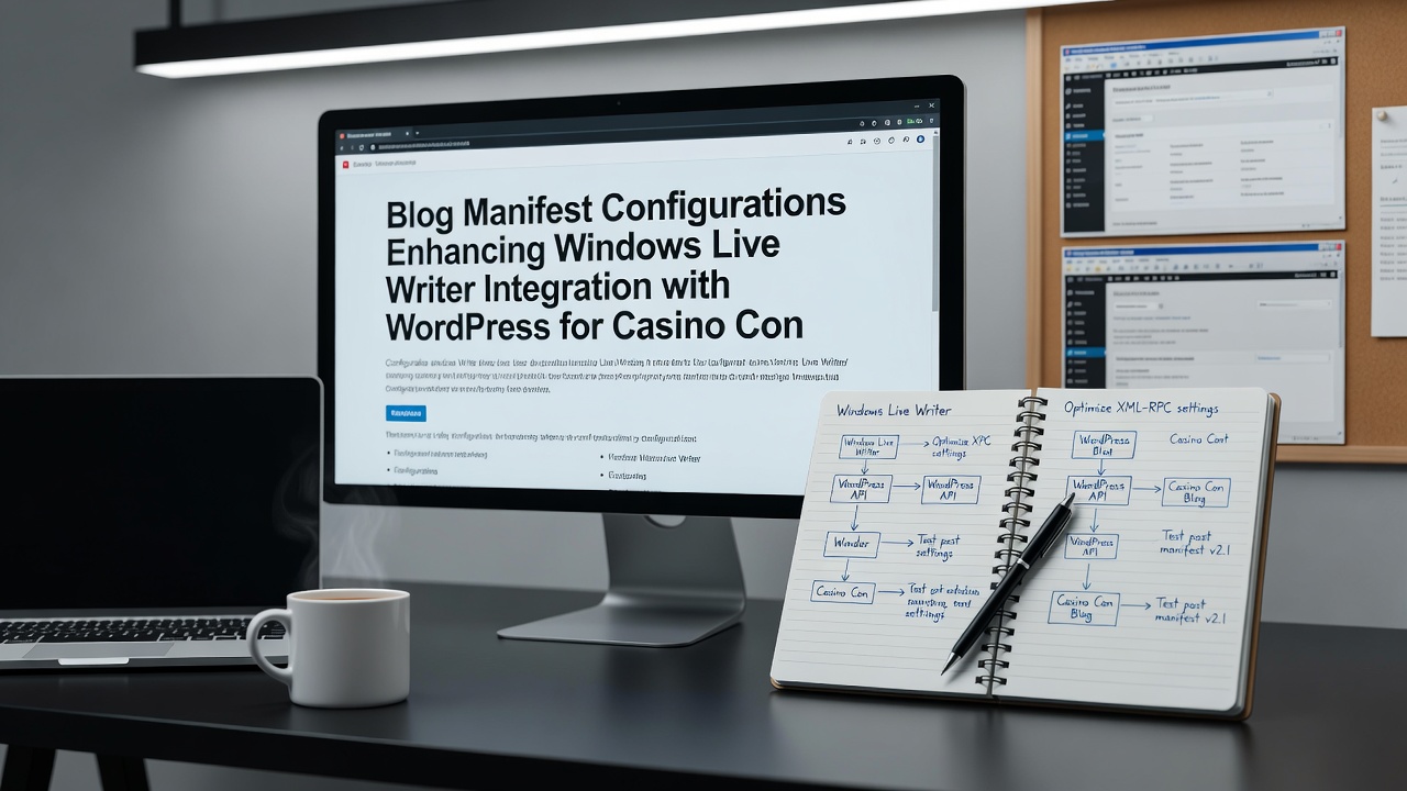 Voorbeeld van XML-configuratie voor blogmanifest in WordPress omgeving