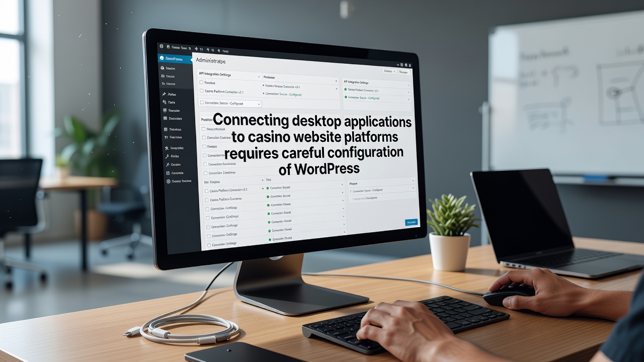 Technische workflow van desktop applicatie naar casino content platform