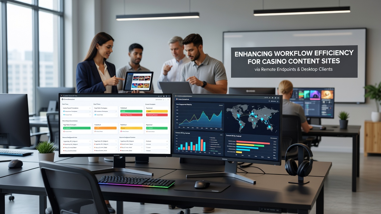 Workflow optimalisatie met remote endpoints voor casino blogs