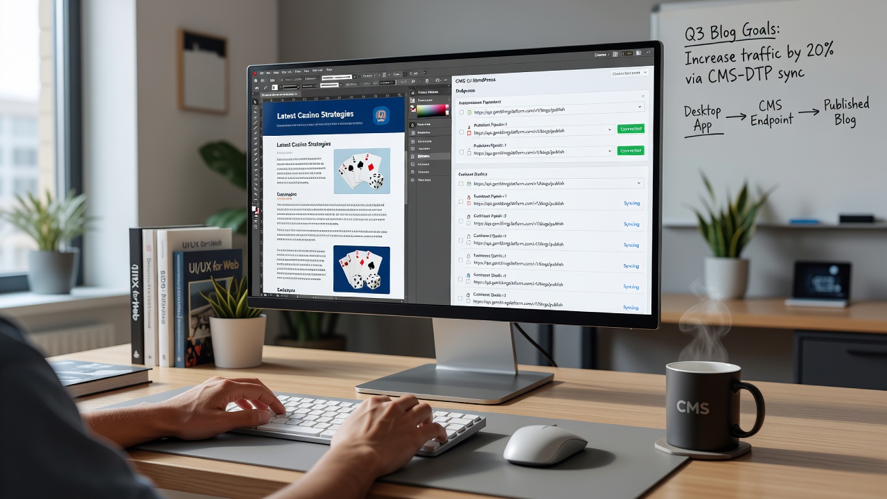 CMS endpoints integratie met manifest configuraties voor casino blogs