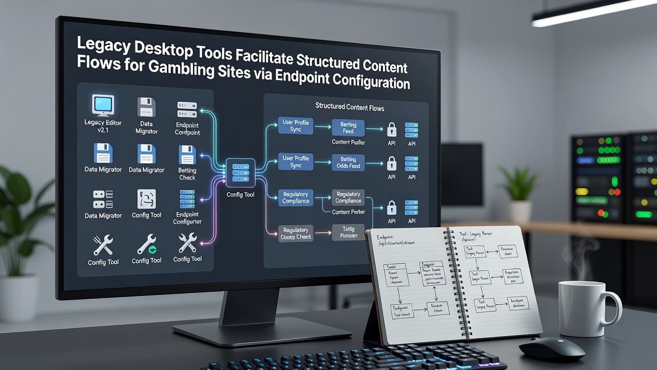 Diagram van endpointconfiguraties en manifestbestanden in actie voor gestructureerde contentstromen