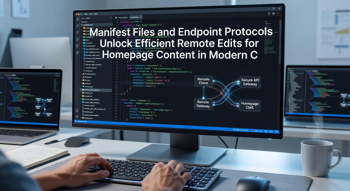 Schermafbeelding van een externe editor die verbinding maakt met een CMS-endpoint