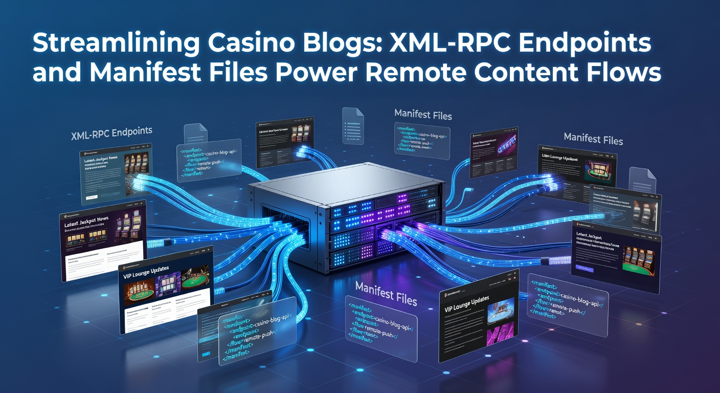 Overzicht van XML-RPC integratie in WordPress voor efficiënte casino blog updates op afstand